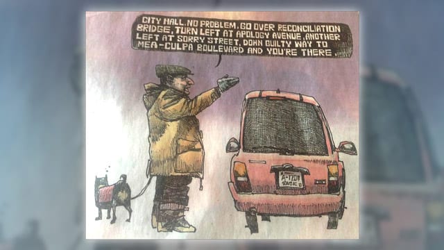 Calgary Herald cartoon