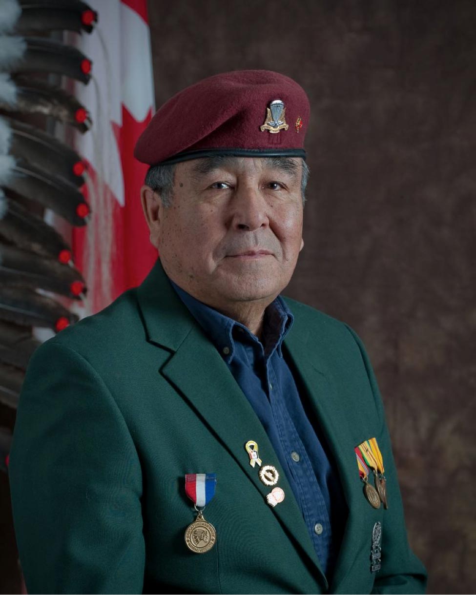 Emile Highway served with the Canadian Armed Forces for 20 years. 