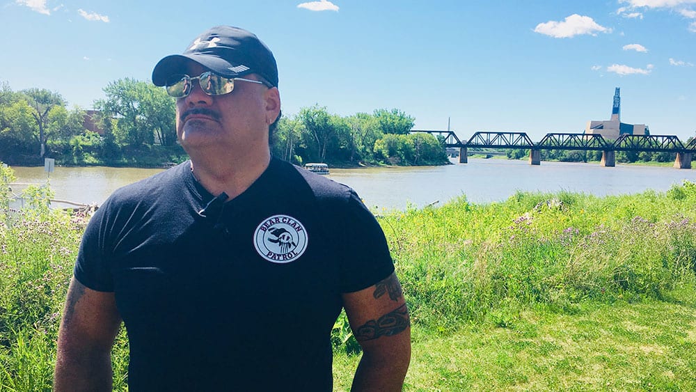 James Favel, executive director of the Bear Clan Patrol Inc., said Tina Fontaine’s death was the last straw for him. He now dedicates his life to protecting the vulnerable. Photo: Martha Troian/APTN Investigates