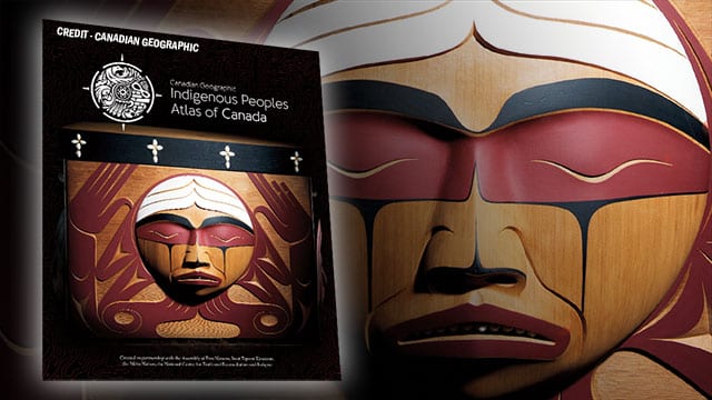 The cover of a new atlas created by Indigenous people in Canada.