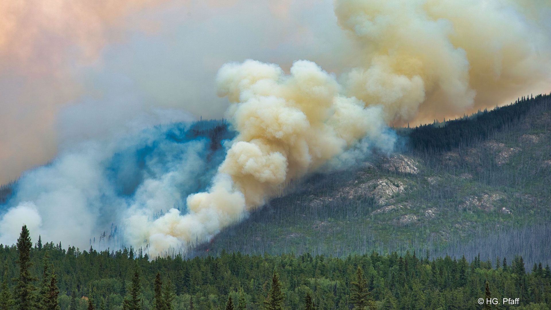 Thousands of lightning strikes spark wildfires in Yukon