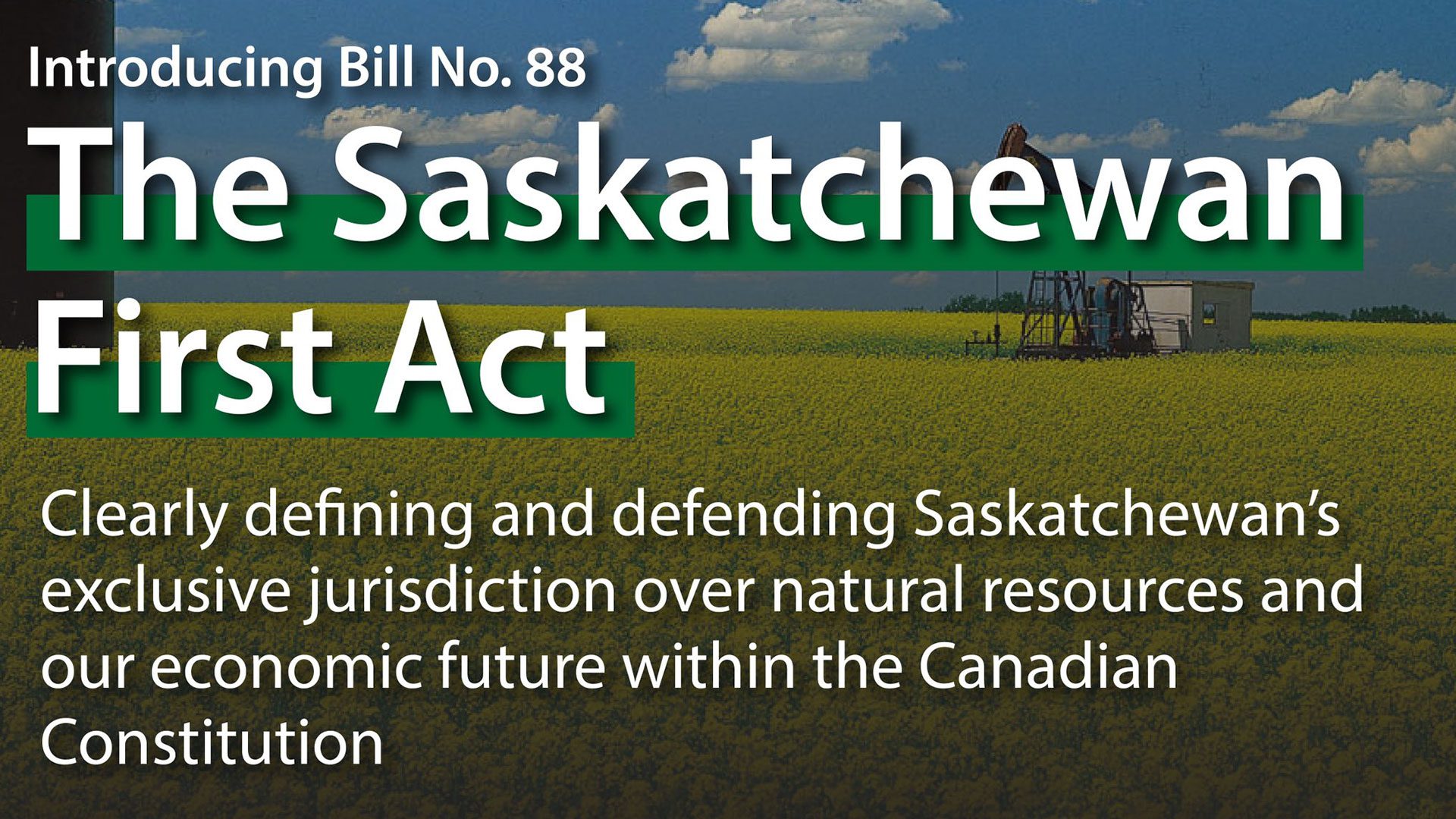 Saskatchewan First Act panned by First Nations in province